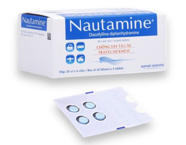 Nautamine 90mg (Hộp 20 vỉ x 4 viên)