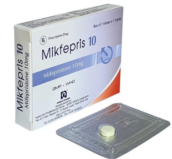 Mikfepris 10 (Hộp 1 vỉ x 1 viên)