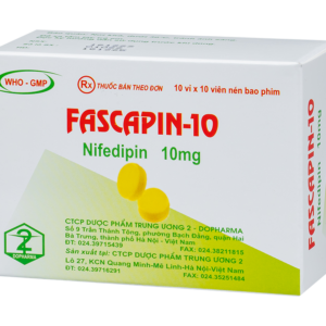 Fascapin-10 (Hộp 10 vỉ x 10 viên)
