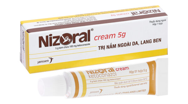 Thuốc dùng ngoài Nizoral Cream Janssen (Tuýp 5g)