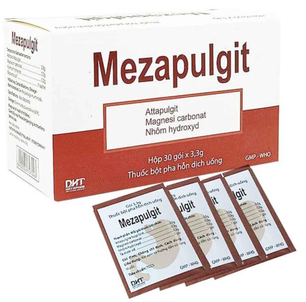 Mezapulgit Hataphar (Hộp 30 gói x 3.3g)