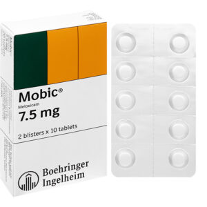 Mobic 7.5mg Boehringer (Hộp 2 vỉ x 10 viên)