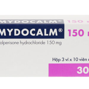 Mydocalm 150mg (hộp 3 vỉ x 10 viên)