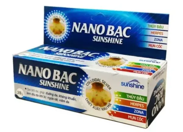 Nano Bạc Sunshine (Tuýp 28g)