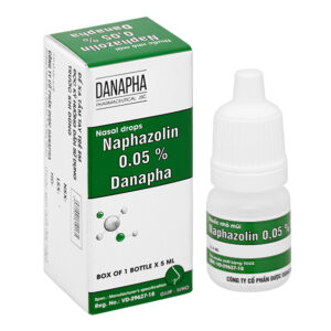 Thuốc nhỏ mũi Naphazolin 0.05% Danapha (Lọ 5ml)