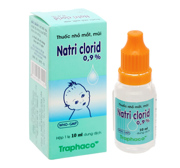 Natri Clorid 0.9% Traphaco (10 Lọ x 10ml)