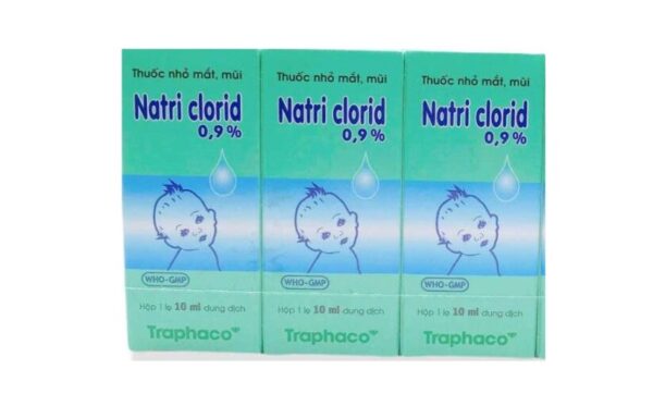 Natri Clorid 0,9% Traphaco (10 Lọ x 10ml)