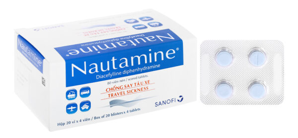 Nautamine 90mg (Hộp 20 vỉ x 4 viên)