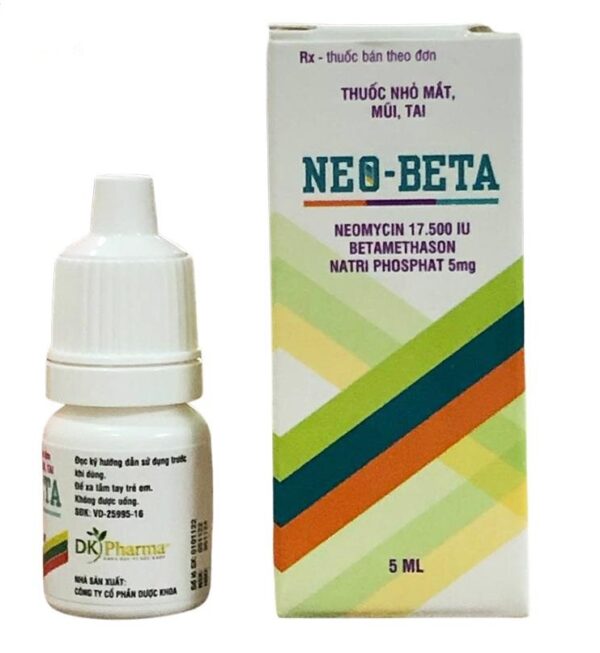 Thuốc Nhỏ Mắt, Mũi, Tai Neo-Beta (Lọ 5ml)