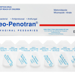 Neo-Penotran (Hộp 2 Vỉ x 7 Viên Đạn Đặt Âm Đạo)