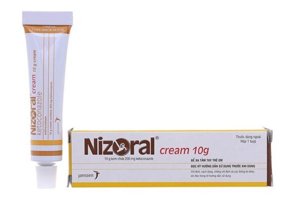 Thuốc dùng ngoài Nizoral Cream Janssen (Tuýp 10g)