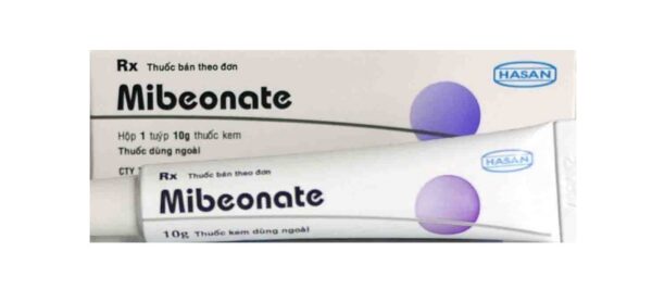 Thuốc kem dùng ngoài Mibeonate Hasan (Tuýp 10g)