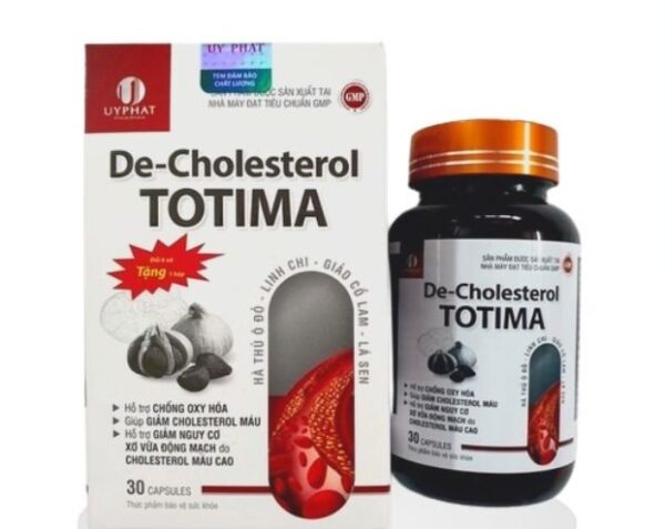 De-Cholesterol TOTIMA (Hộp 30 Viên)