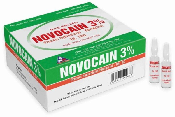 Novocain 3% Vinphaco (Hộp 100 ống x 2ml)