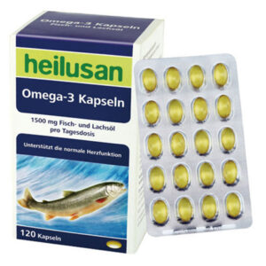 Heilusan Omega-3 Kapseln (Hộp 6 vỉ x 20 viên)