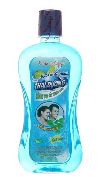 Nước súc miệng Thái Dương hương bạc hà (500ml)