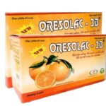 Oresolac 3B Hương vị cam (Hộp 40 gói x 4,1g)